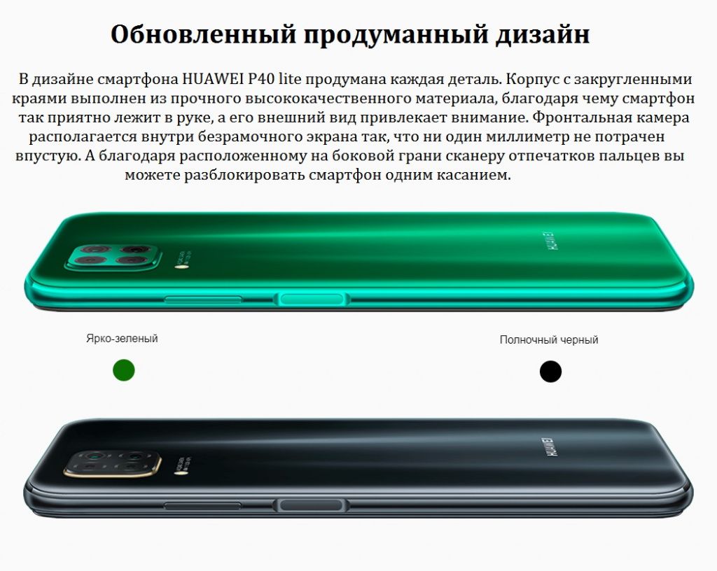 Huawei p40 lite карта памяти