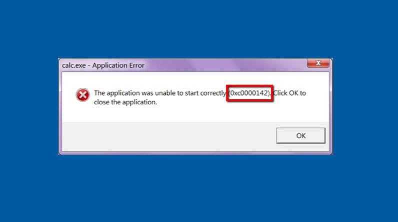 Error code application. 0000142 Ошибка. 0xc0000142. 0xc0000142 Error. Ошибка 0000142 Windows.