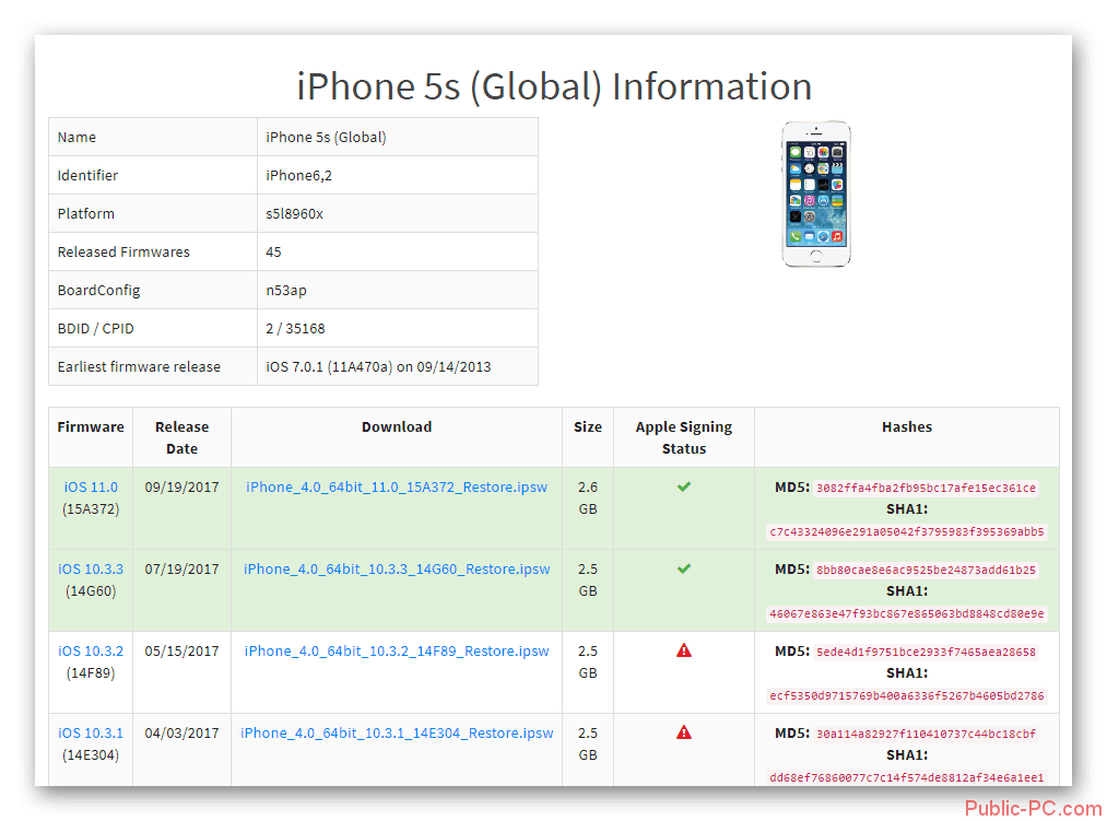 Прошивка iphone 13