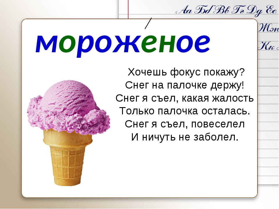 Проект по технологии мороженое