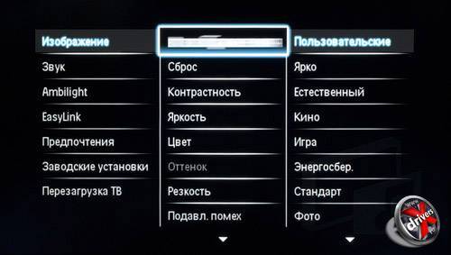 Телевизор lg звук есть а изображения нет черный экран