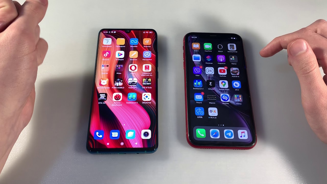 Note 10 iphone 11