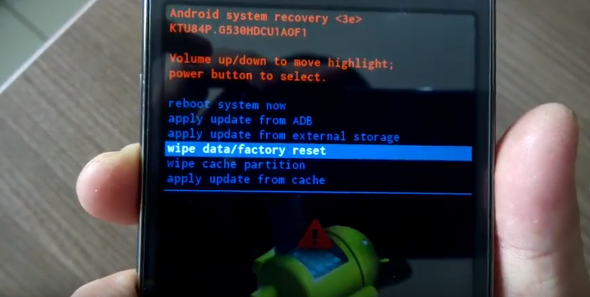 Что делать при работе с android system recovery 3e