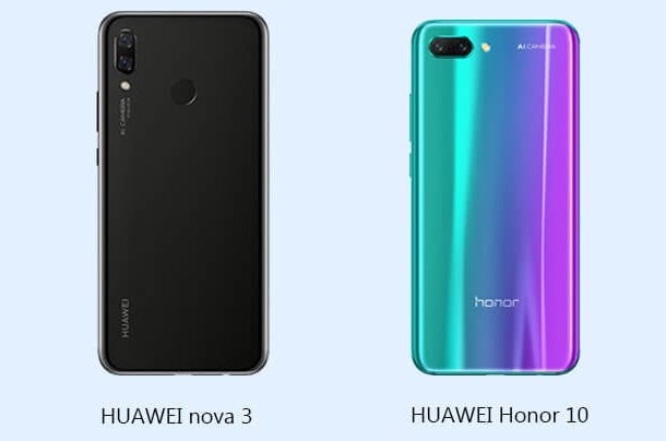 Huawei p20 lite против honor 10
