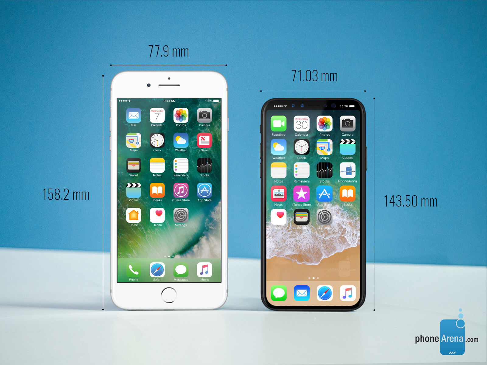Айфон 8 и 8 сравнение фото