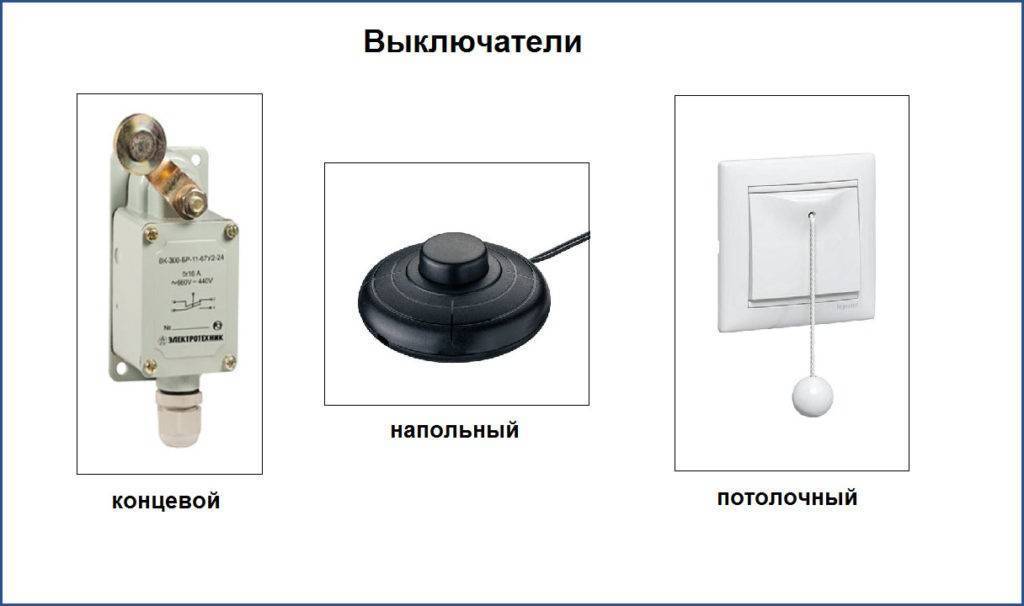 Выключатель света с дистанционным управлением: 4 схемы