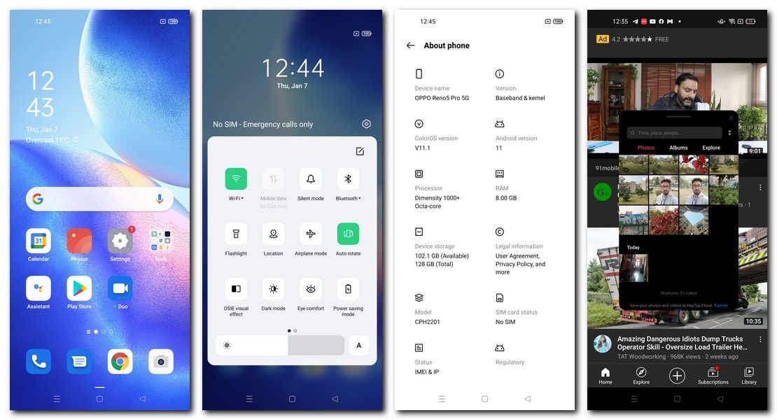 Oppo reno7 z 5g vs realme 10: в чем разница?