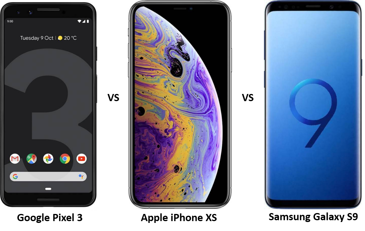Galaxy s9 vs iphone x: сравнение характеристик - it-here.ru