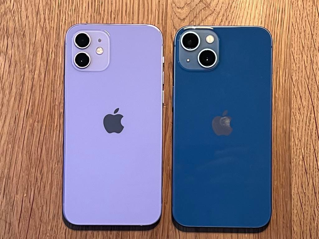 Опыт использования iphone 13 mini в сравнении с iphone 12 mini - про смм