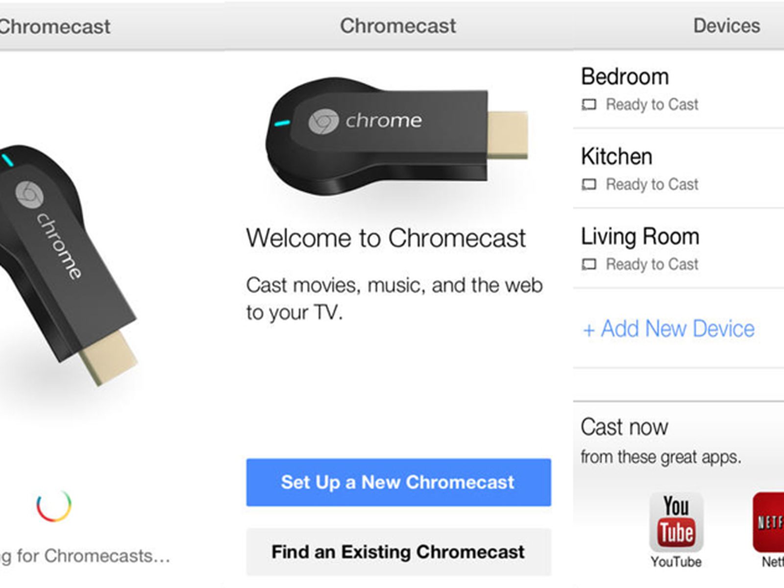 Как подключить и настроить медиаплеер google chromecast 2?