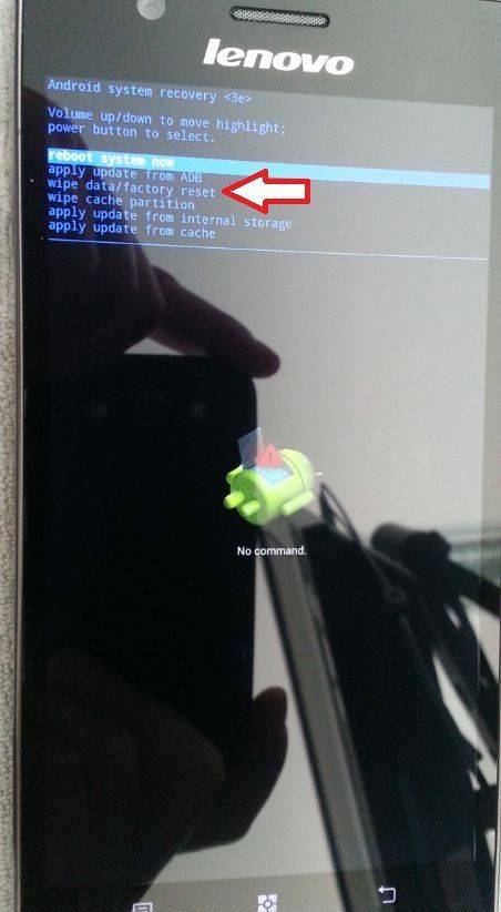 Как сбросить планшет леново до заводских настроек. hard reset lenovo